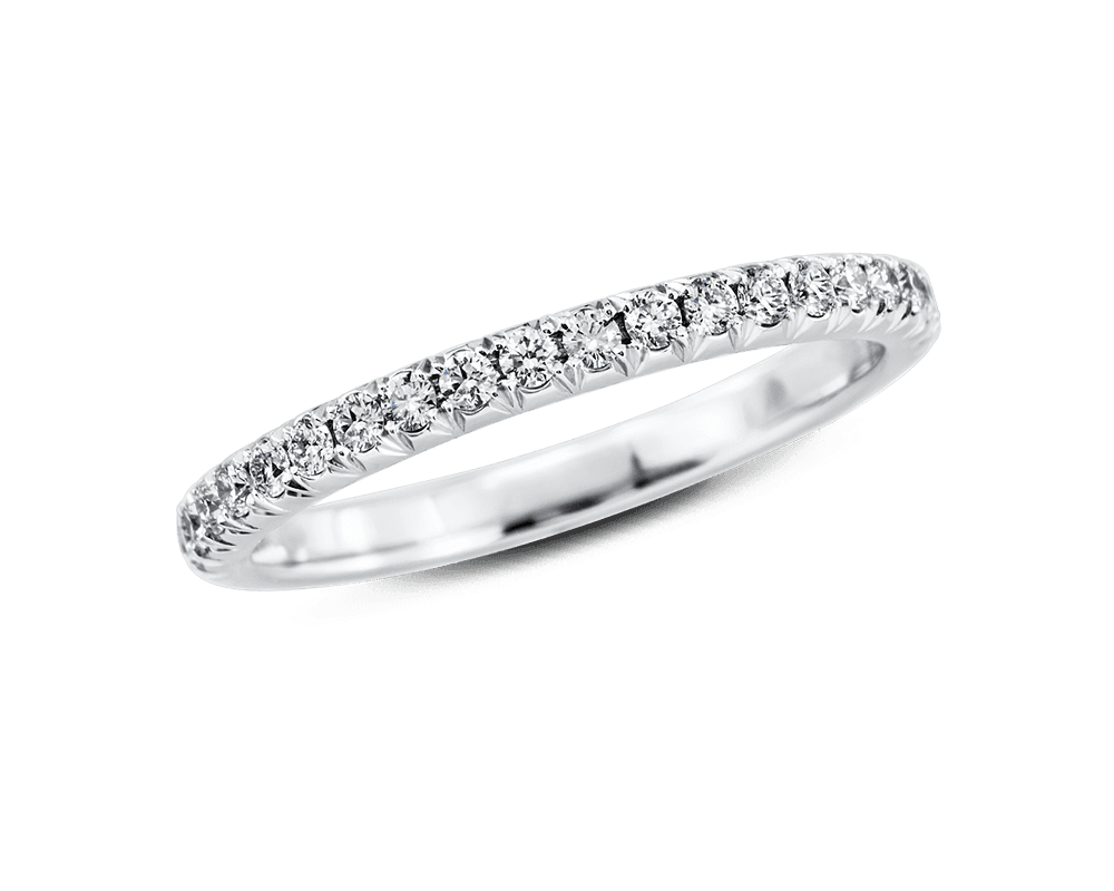 Neo-French Pave Eternity Band