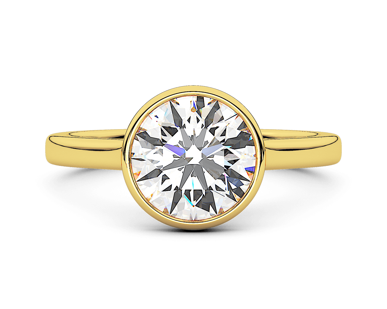 The Greta Bezel Solitaire