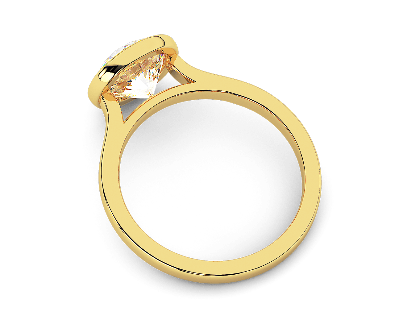 The Greta Bezel Solitaire