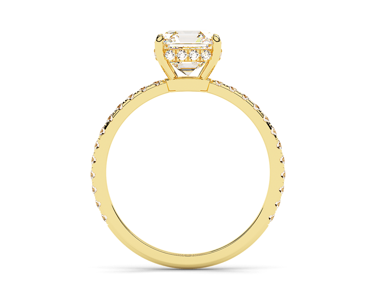 The Alaria Pave Solitaire