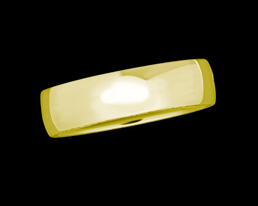 The Grayson Mens Band with Diamond Profile